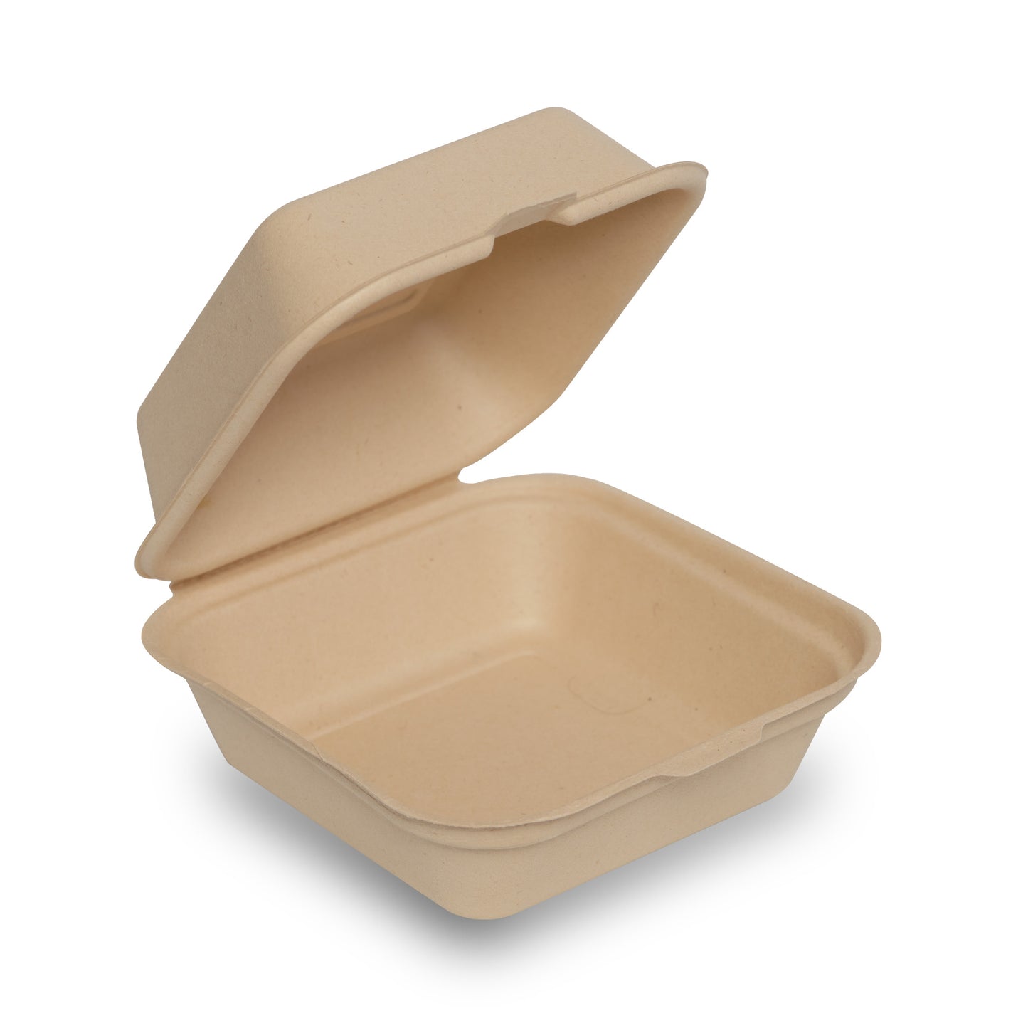 Sugarcane Burger Box 6x6x3"
