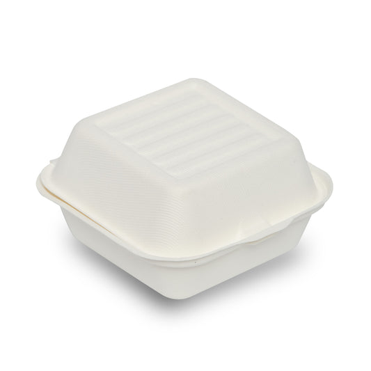 Fiber Burger Box 6x6x3"