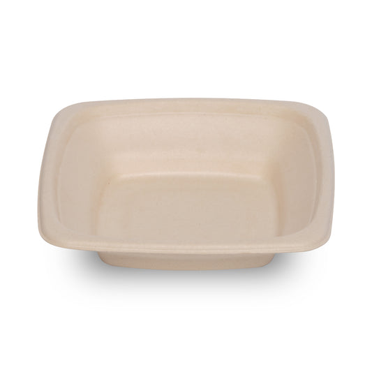 Square Bagasse Plate 7x7x1"