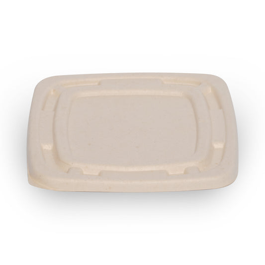 Sugarcane Square Lid 7x7x1"